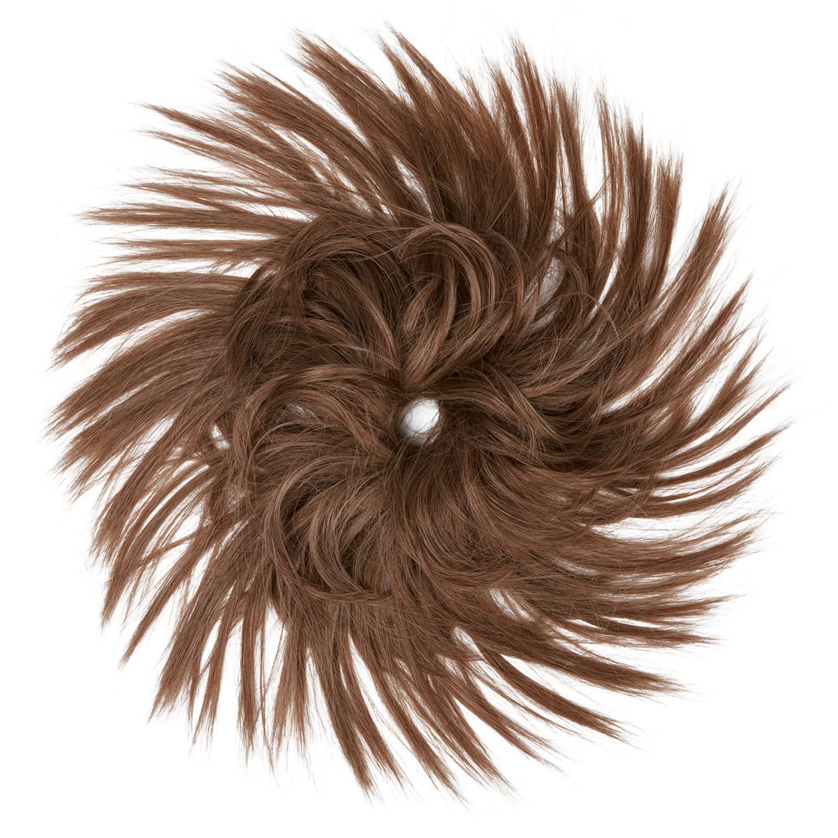 CJL HAIR Tousled Updo – Extensiones de cabello sintético sintético para mujeres y niñas (marrón claro)