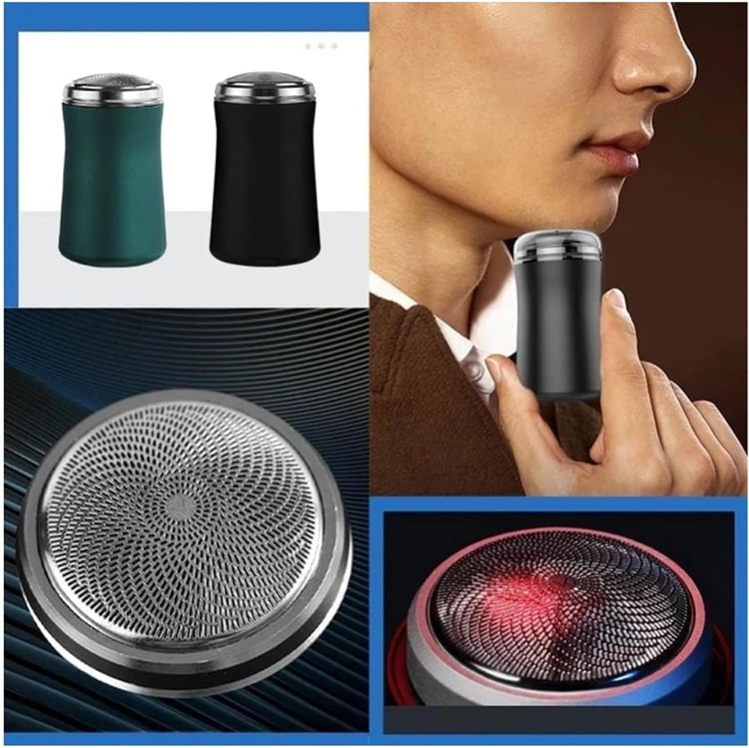 Maquinilla de afeitar eléctrica lavable de tamaño de bolsillo, maquinilla de afeitar eléctrica lavable de tamaño de bolsillo, la mejor experiencia