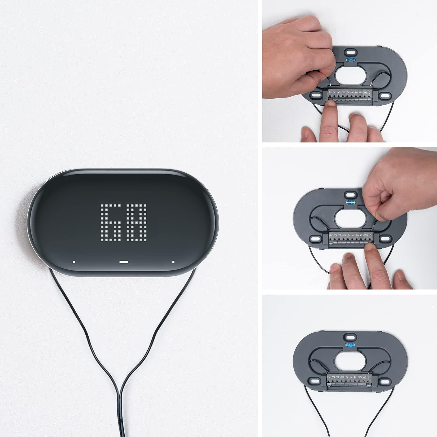 Degrii Transformador de 24 V adecuado para todos los termostatos inteligentes y timbres de timbre de anillo, compatible con termostato inteligente