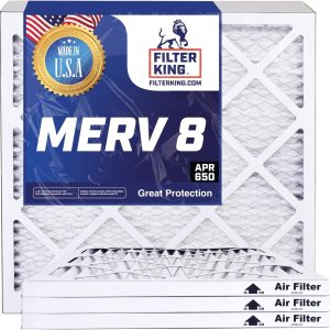 Filter King Filtro de aire 19x23x1 Paquete de 12 Filtros plisados MERV 8 HVAC para horno AC HECHO EN EE. UU. Tamaño real 19 x 23 x 0.75 pulgadas Filter King Filtro de aire 19x23x1 Paquete de 12 Filtros plisados MERV 8 HVAC para horno AC HECHO EN EE. UU. Tamaño real 19 x 23 x 0.75 pulgadas