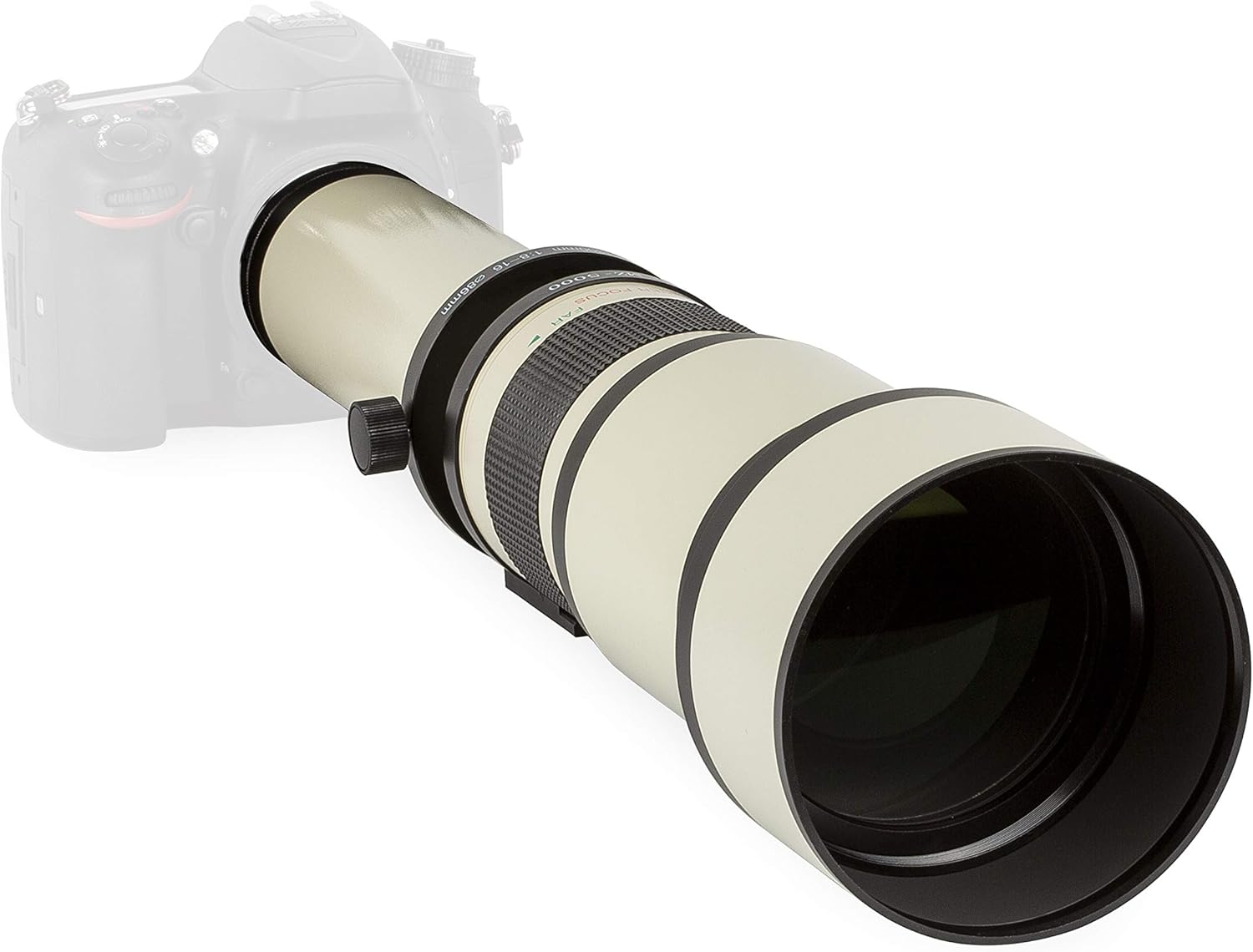 Ultimaxx Juego de lentes de zoom teleobjetivo de 25.591-51.181 in (con 2 x 1300-2600) para Nikon D7500, D500, D600, D610, D700, D750, D800, D810,