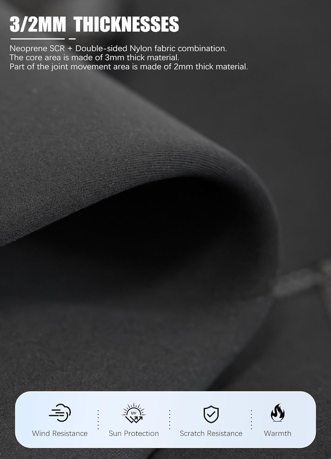 Hevto – Traje completo de neopreno para hombre, de 0.118 pulgadas, con manga larga y cierre en la espalda, mantiene el calor, para bucear, surfear,