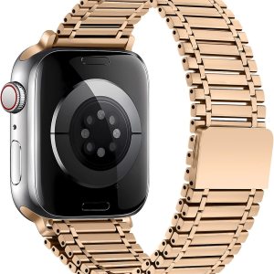 Magnética para Apple Watch Band 1.772 in 1.732 in 1.614 in 1.575 in 1.496 in 1.654 in correa de metal de acero inoxidable para hombre y mujer, Magnética para Apple Watch Band 1.772 in 1.732 in 1.614 in 1.575 in 1.496 in 1.654 in correa de metal de acero inoxidable para hombre y mujer,