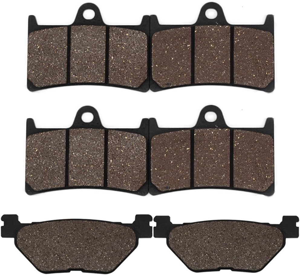 Cyleto Pastillas de freno delanteras y traseras para YAMAHA FJR 1300 FJR1300 2001 2002 2003 2004 2005
