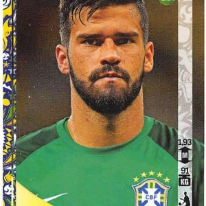 2016 Panini Copa America Centenario Soccer Sticker #114 Alisson 2 Inch wide X 3 inch tall album sticker 2016 Panini Copa America Centenario Soccer Sticker #114 Alisson 2 Inch wide X 3 inch tall album sticker