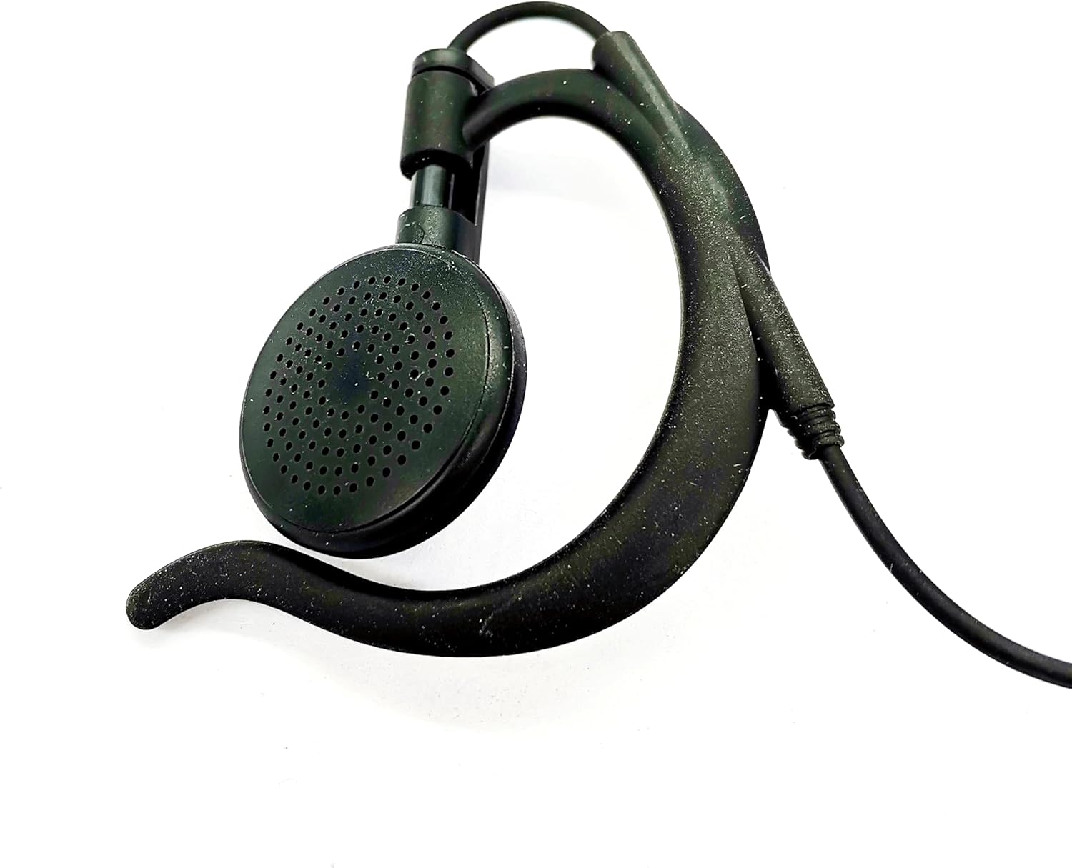 Walkie Talkie Auricular con micrófono PTTVOX, en forma de G, 2 pines para Midland Series LXT80, LXT100, LXT480, XT14 LXT500VP3 LXT600VP3 GXT1000VP4