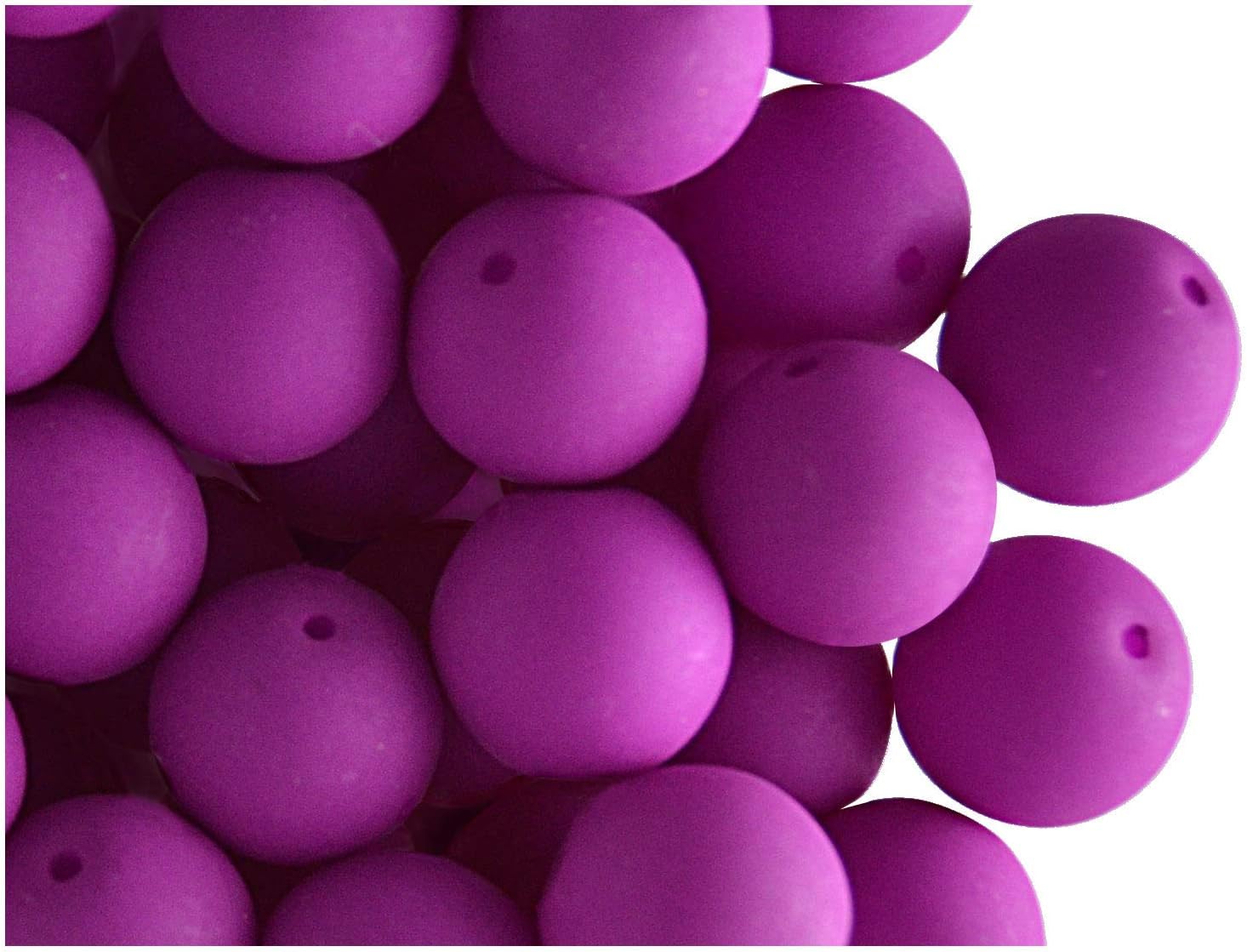 ScaraBeads – Juego exclusivo de abalorios de cristal checo prensado redondo de 0.394 in Estrela NEON (UV Active) 4 colores oscuros+mezcla