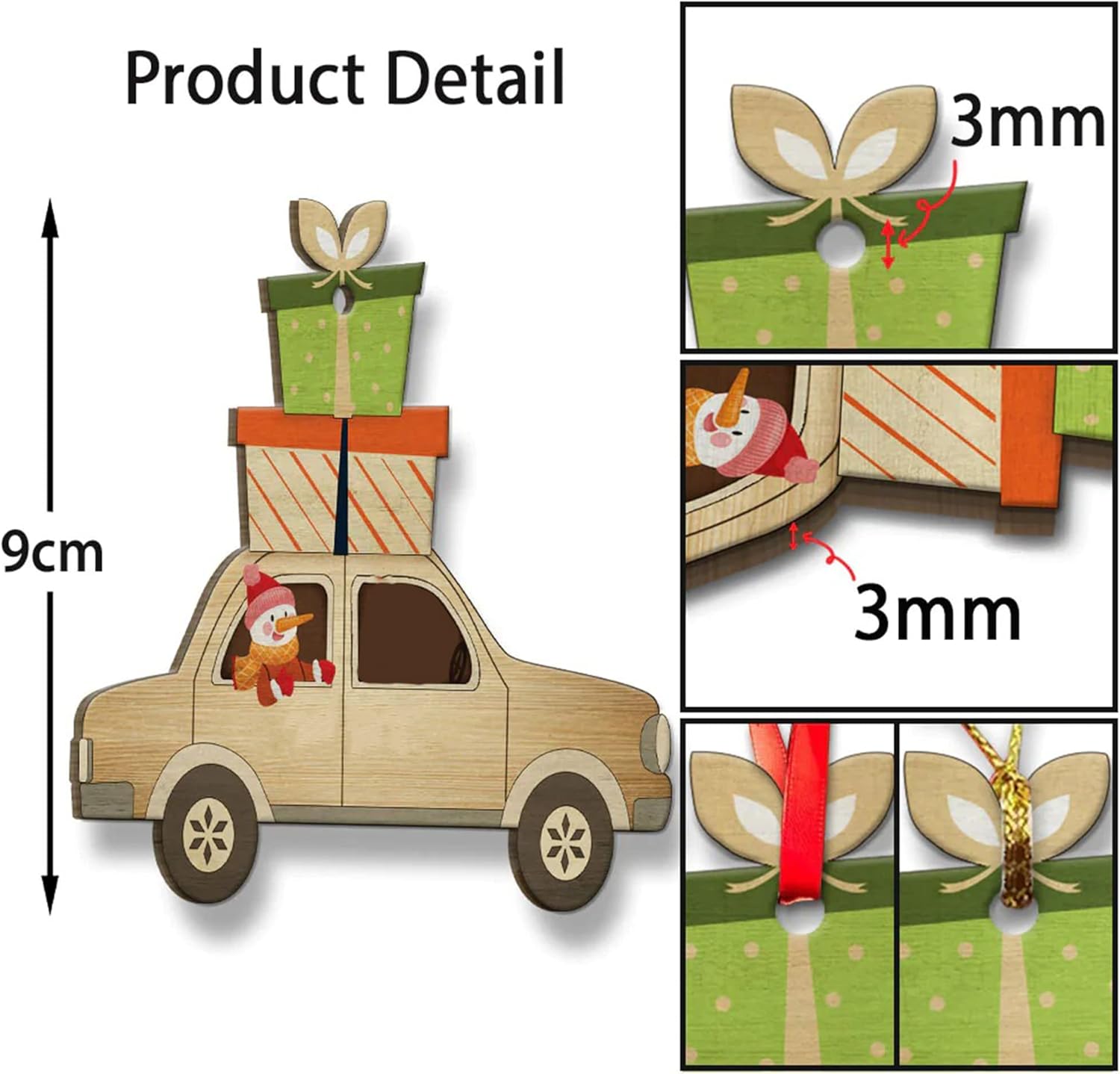 Adorno de Navidad personalizado para perro Beagle, regalo conmemorativo de Beagle, adorno de árbol, idea de regalo para amantes de los perros,