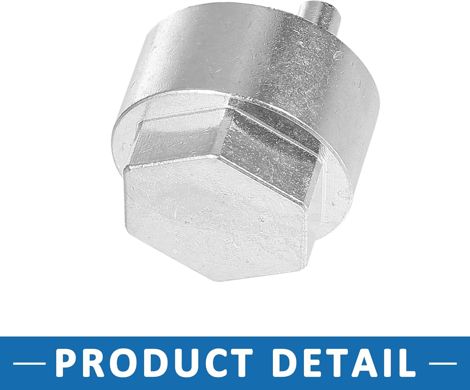 A ABSOPRO Herramienta de pedazo de empuje de cremallera de dirección 32106891974 para BMW X3 2004-2017 tono plateado