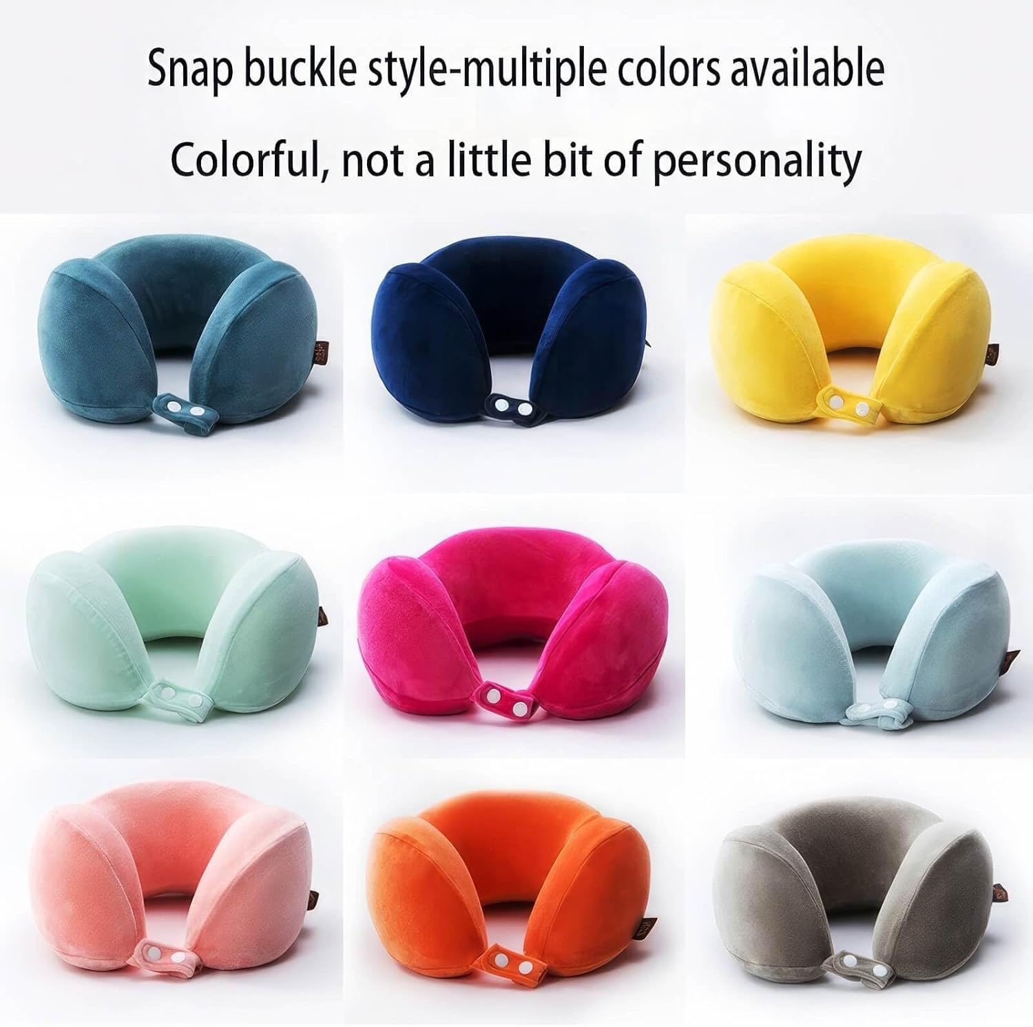 SKYBAT Memory Foam U-Shaped Cartoon Neck Pillow – Relieve Fatigue and Support Healthy Cervical Spine (Color  Large, Size  30cmX29cmx13cmx12cm)