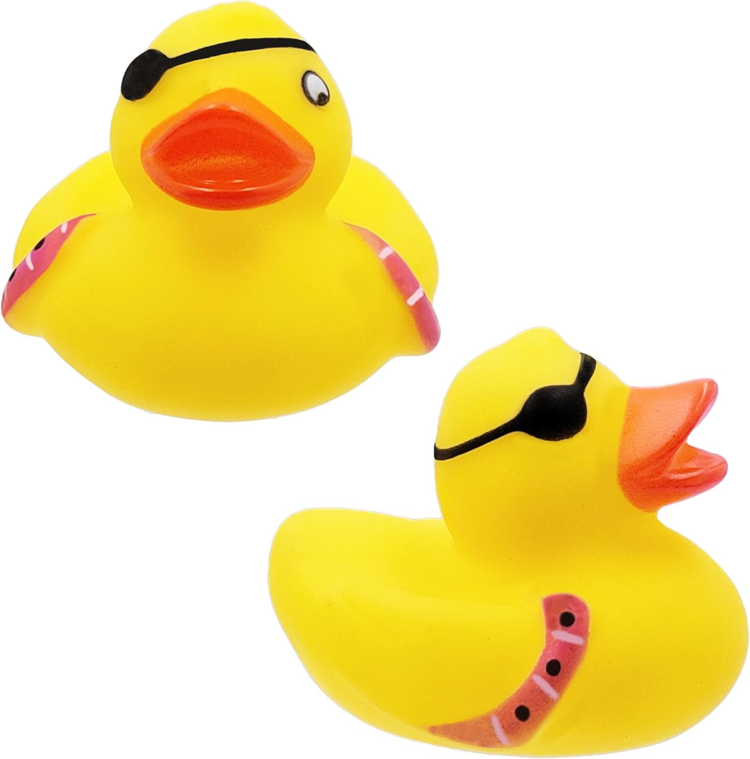 Patos de juguete de pato de goma pirata de San Patricio para niños, proyectos de cumpleaños de baño, regalos para baby showers, aula, verano, playa