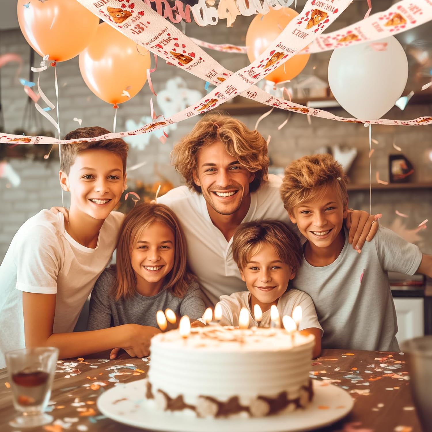 Regalos de cumpleaños número 18 para niñas y niños, papel higiénico de broma feliz de 4 capas, decoraciones de cumpleaños de 18 para hija e hijo,