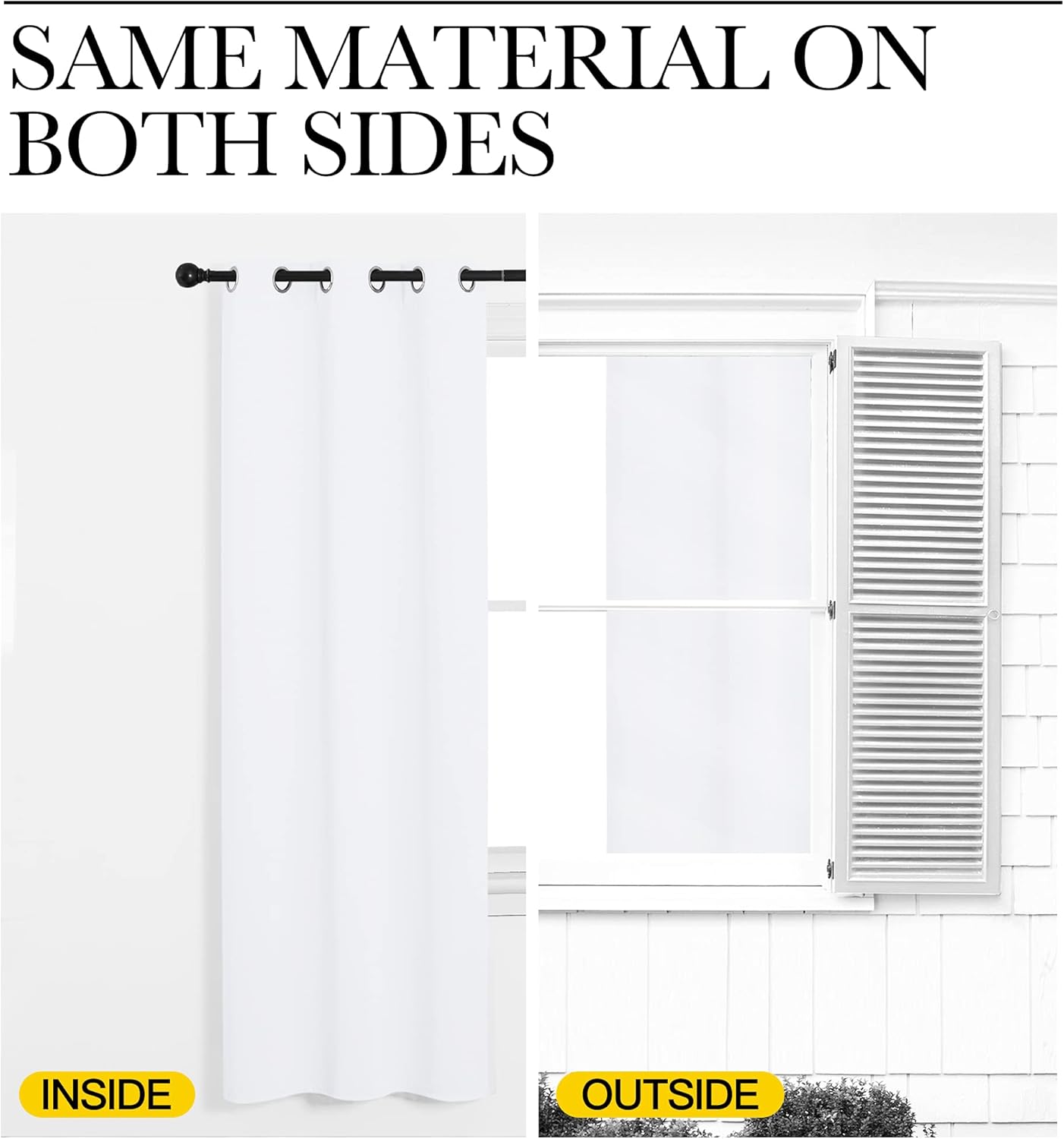 NICETOWN Cortina divisora para habitación y privacidad, persiana vertical para puerta corrediza, ventana, armario y patio (panel individual, 11′ de