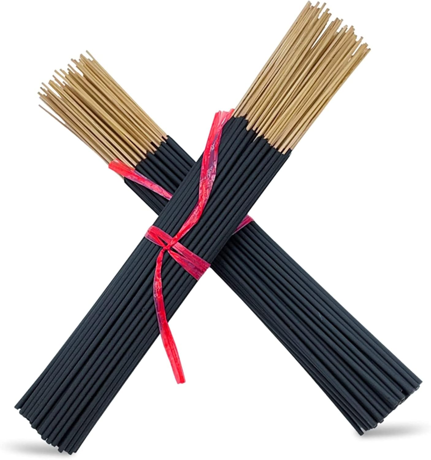 Varillas de incienso exóticas de sándalo de 11 pulgadas, 1 paquete a granel de 45 a 50 varillas, aroma natural de 11 pulgadas de larga duración que