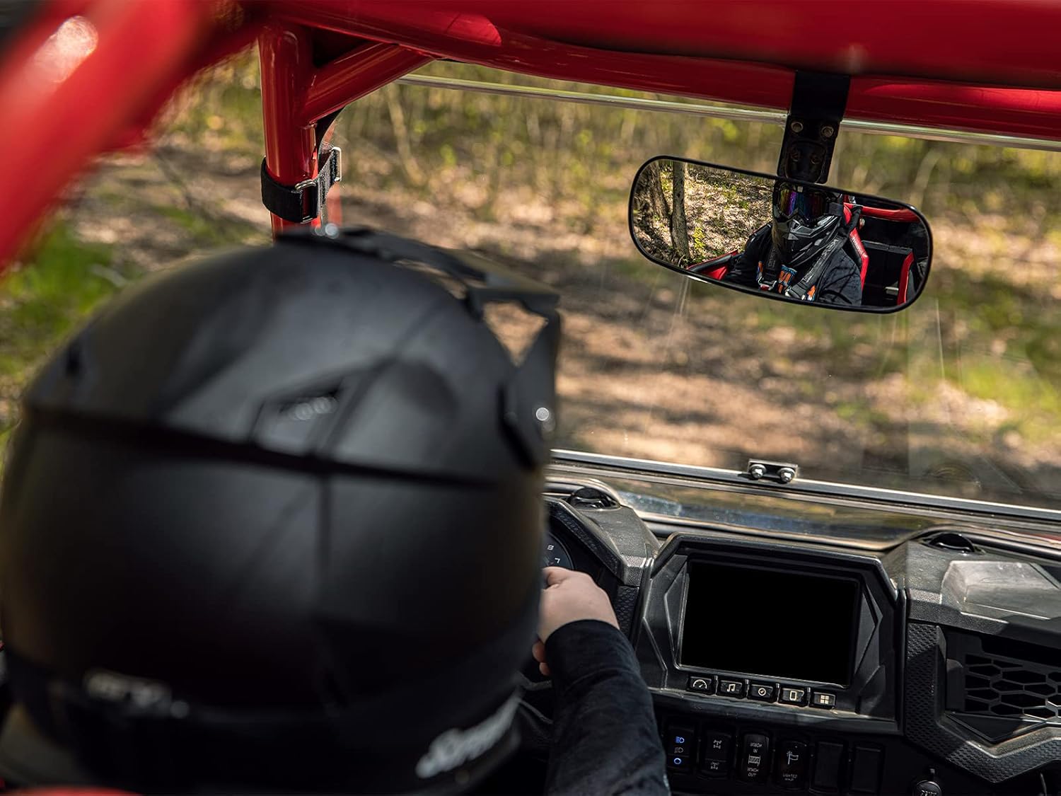 SuperATV UTV Espejo retrovisor para Honda Pioneer 10001000-5 2016+  2019+ Talon 1000R  1000 X  2020+ Talon 1000X-4  Espejo retrovisor gran angular