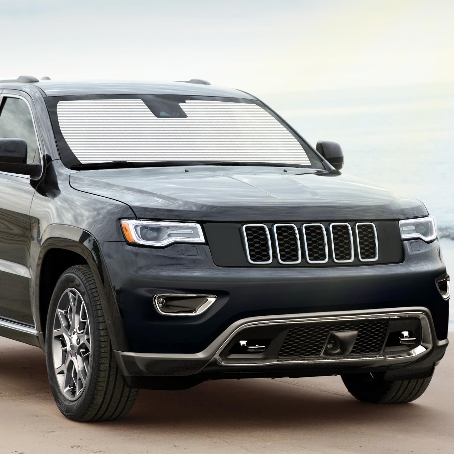 RT-TCZ Parasol para parabrisas Grand Cherokee, visera de ventana delantera para Jeep Grand Cherokee 2011-2020