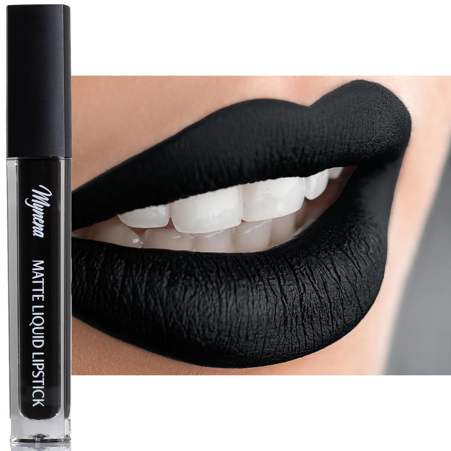Brillo de labios mate de larga duración.