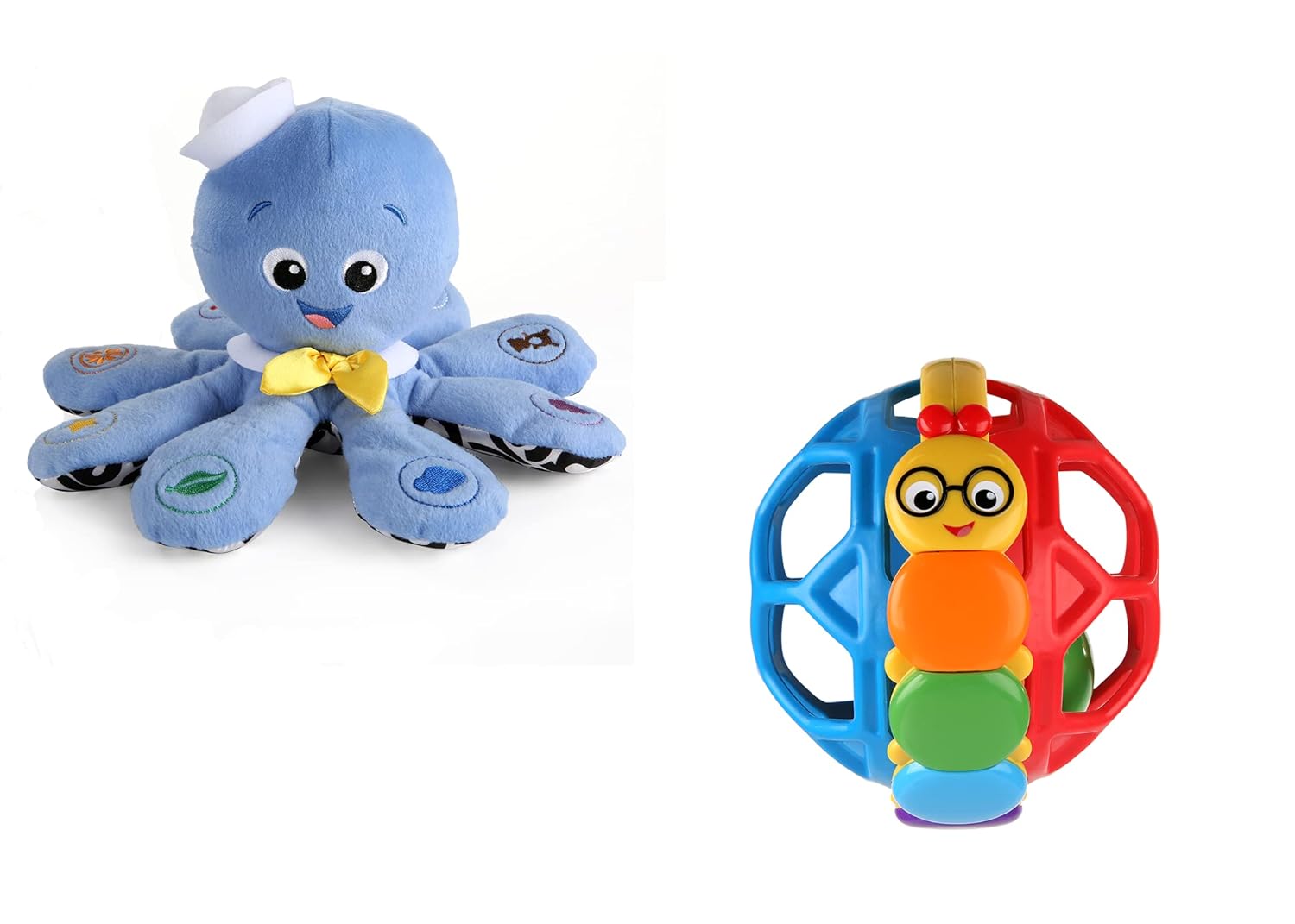 Baby Einstein Peluche de Octoplush y bola flexible de Baby Einstein