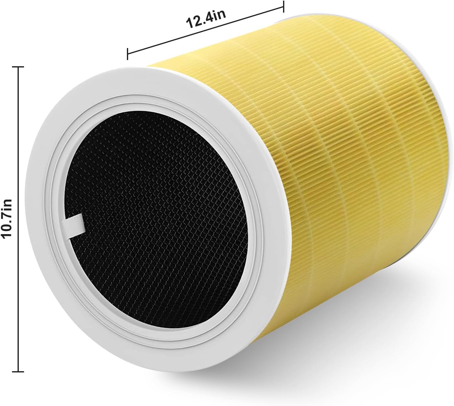 Filtro de repuesto Core 600S compatible con Levoit Core 600s, filtro HEPA de alta eficiencia 3 en 1 y filtro de carbón activado, parte # Core