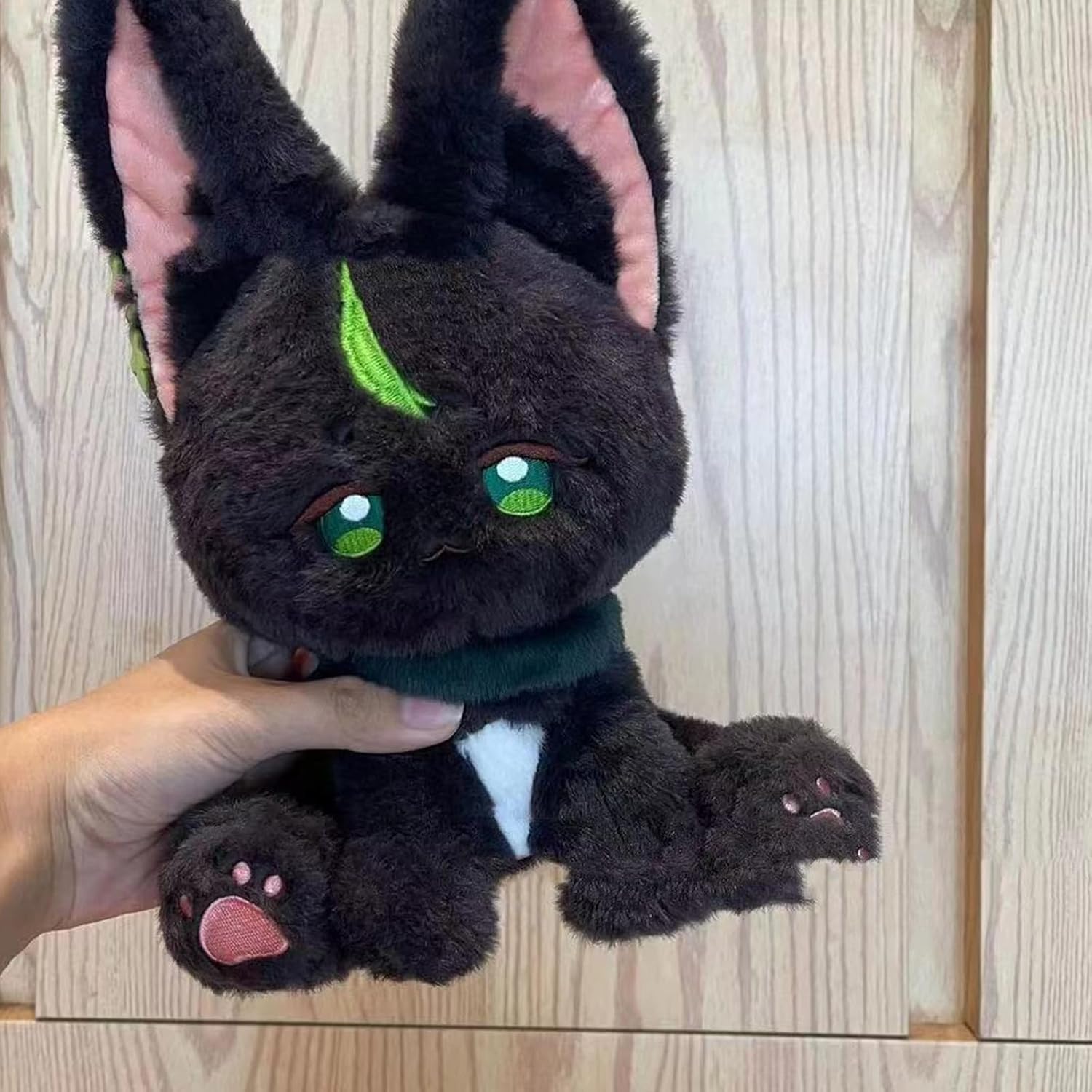 CALEMBOU Lindas almohadas de peluche de anime Tighnari Xiao, animal de peluche coleccionable para decoración del hogar de cumpleaños para los