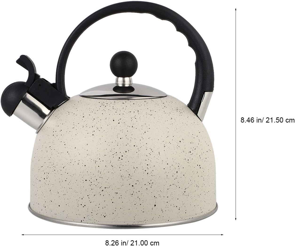 Cabilock Tazas de café de vidrio, máquina de café espresso, calentador de taza, hervidor de café, hervidor de agua para té, hervidor hervido,
