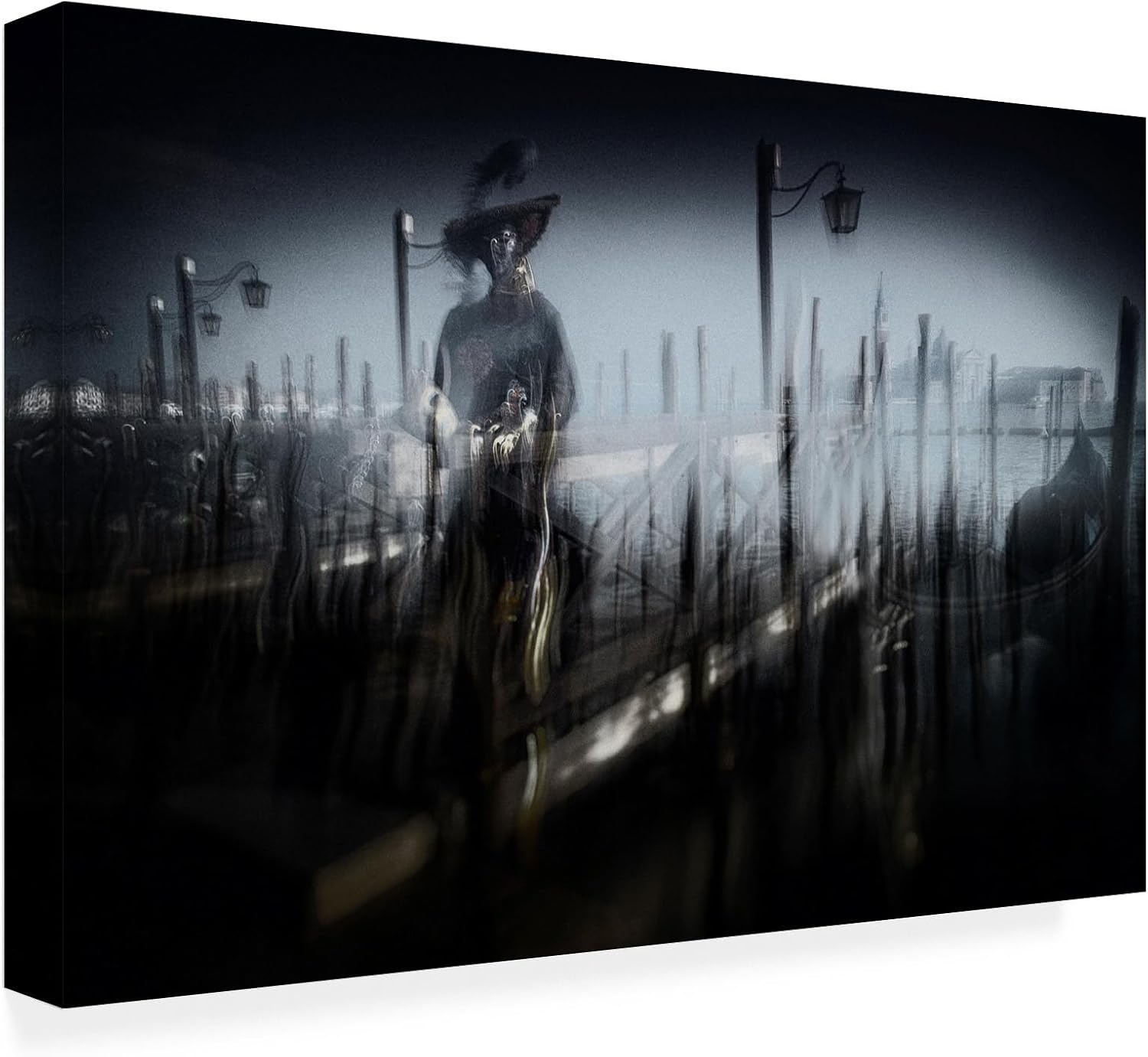 Trademark Fine Art Lienzo decorativo para pared, diseño de Milan Malovrh “Simbols Of Venice”, arte de pared para sala de estar, dormitorio u