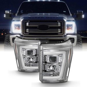 AKKON – Para 2011-2016 Ford F250 F350 F450 F550 Superduty LED Tube Chrome Proyector Faros Conductor+Pasajero Par AKKON – Para 2011-2016 Ford F250 F350 F450 F550 Superduty LED Tube Chrome Proyector Faros Conductor+Pasajero Par