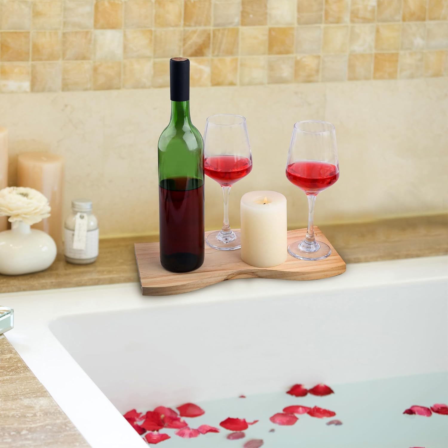 Paquete de 8 botellas de vino de vidrio de 25.4 fl oz, botellas de vidrio verde de 25 onzas con tapas de corcho y cápsulas retráctiles de PVC,