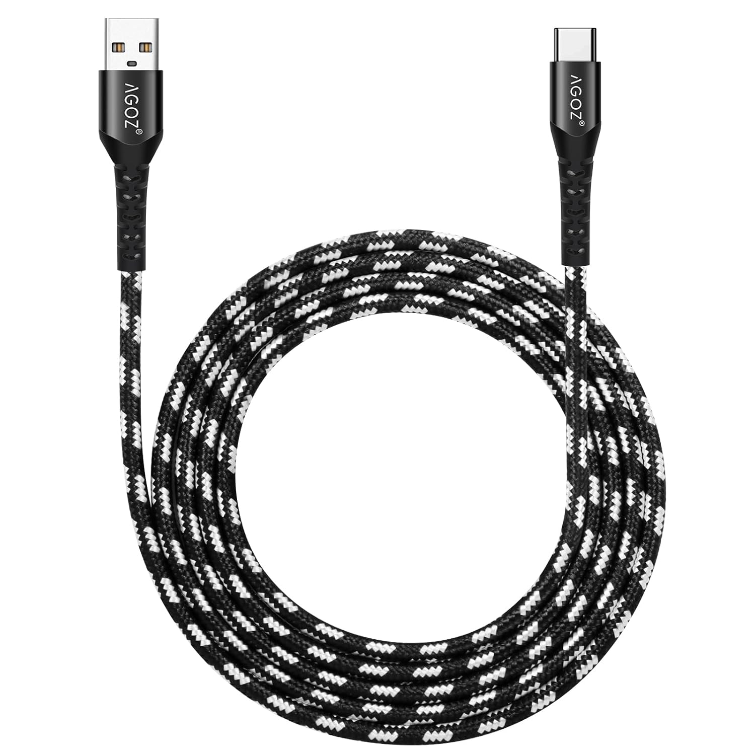AGOZ Cable trenzado tipo C cargador rápido USB C para OnePlus 12, 11, 10 Pro 9 8, Sonim XP8 XP3, Sony Xperia 5 III, Xperia 10 III, Xperia 5 II,