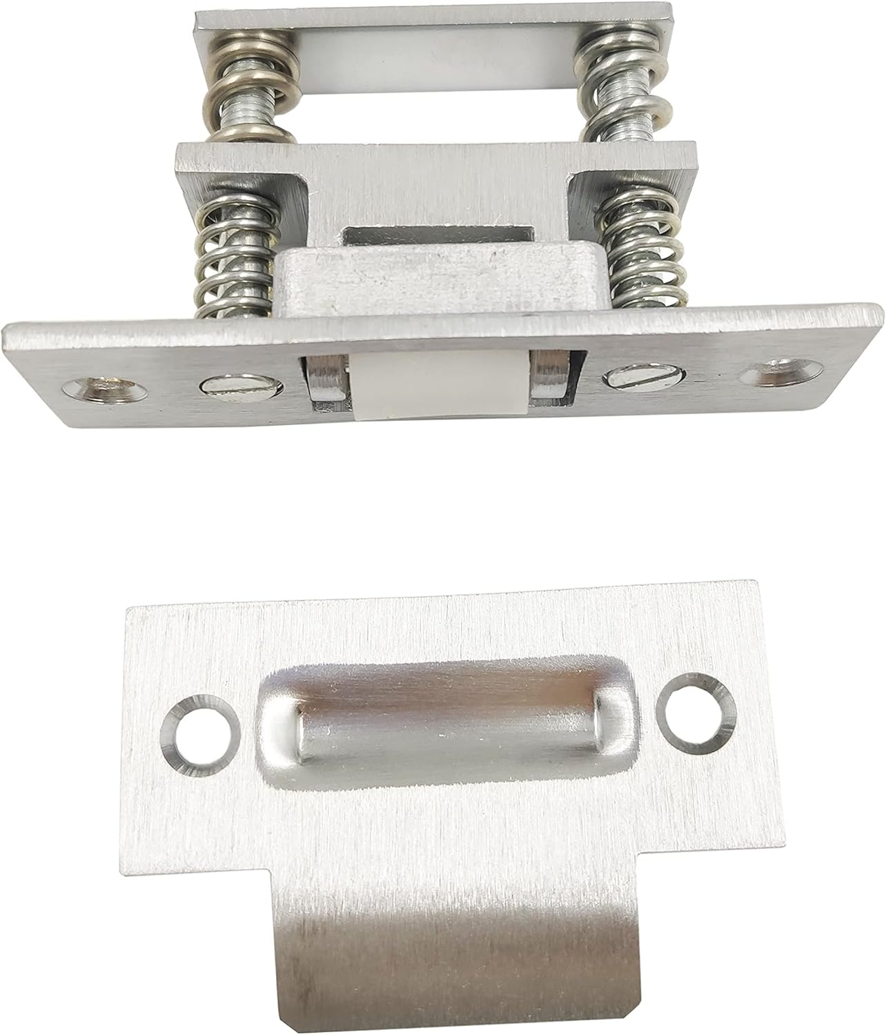 HCE402-US26D – Pestillo de rodillo de latón resistente para puertas con T Strike de 2-34 pulgadas, cromo satinado, paquete de 1