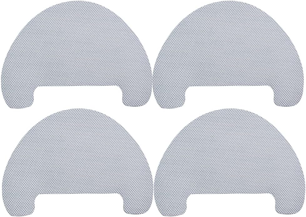 Orificio para zapato, puntera para prevención de reventones, reparación de parches autoadhesivos, protectores de arrugas, disminuyente, 2 pares