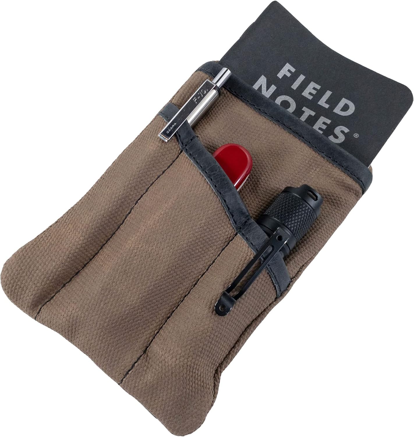 Hide & Drink, Bolsa de bolsillo multiherramienta, bolsa compacta multiusos con cremallera, mini estuche de herramientas de camping, lona encerada,