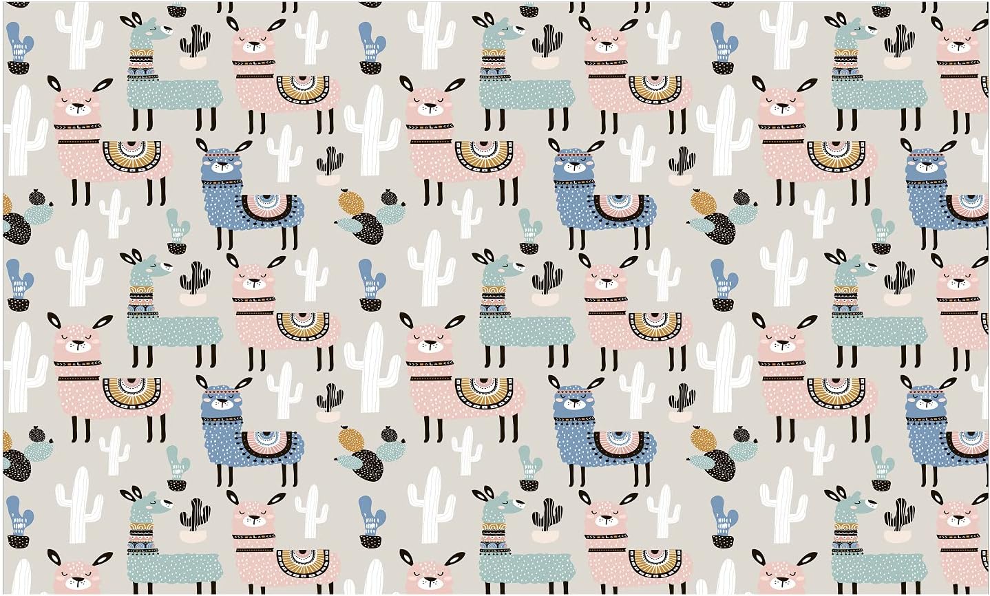 Ambesonne Hipster – Soporte para cepillos de dientes de cerámica, llama guanaco de animales sudamericanos dibujados a mano, impresión artística de