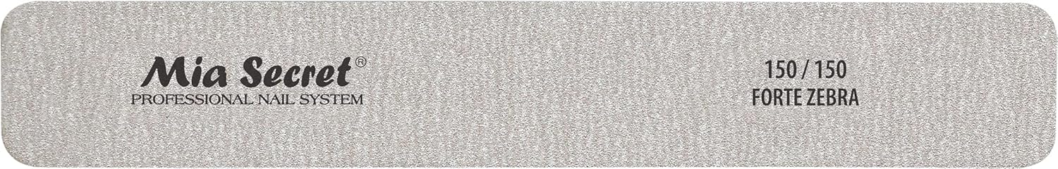 MIA SECRET Speedy Zebra – Lima de uñas jumbo – 100100 150150 180180 – Pick Yours (paquete de 3 Jumbo Zebra 150150)