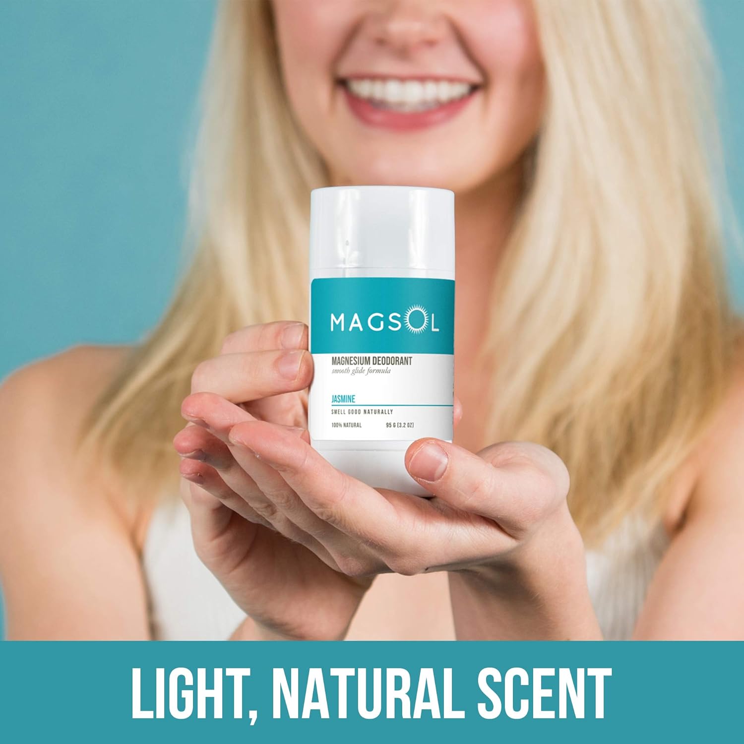 MAGSOL – Desodorante natural para mujeres y hombres, perfecto para pieles ultra sensibles, desodorante sin aluminio para mujeres, desodorante sin