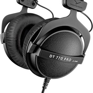 DT-770-PRO-32 cerrado dinámico para aplicaciones de control y monitoreo de auricular Beyerdynamic, 32Ohmios, Negro DT-770-PRO-32 cerrado dinámico para aplicaciones de control y monitoreo de auricular Beyerdynamic, 32Ohmios, Negro