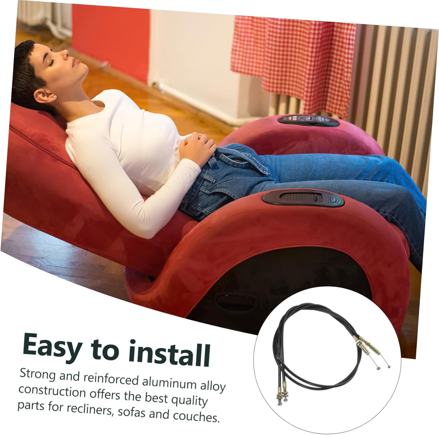MAGICLULU Silla de masaje, silla de oficina, muebles, silla de escritorio, sofá, cama para sala, moderna, baratos, sofás, reclinable, cable de