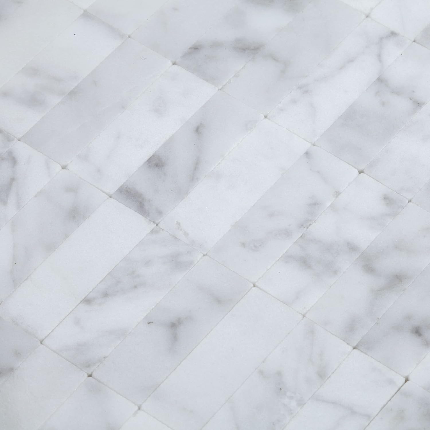 FREEZY – Azulejos de piedra natural atemporales, modernos azulejos de mármol para salpicaduras de cocina, chimenea, pared interior, instalación 3