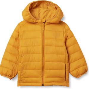 Tienda Essentials Abrigo acolchado ligero resistente al agua con capucha para niños y niños pequeños Tienda Essentials Abrigo acolchado ligero resistente al agua con capucha para niños y niños pequeños