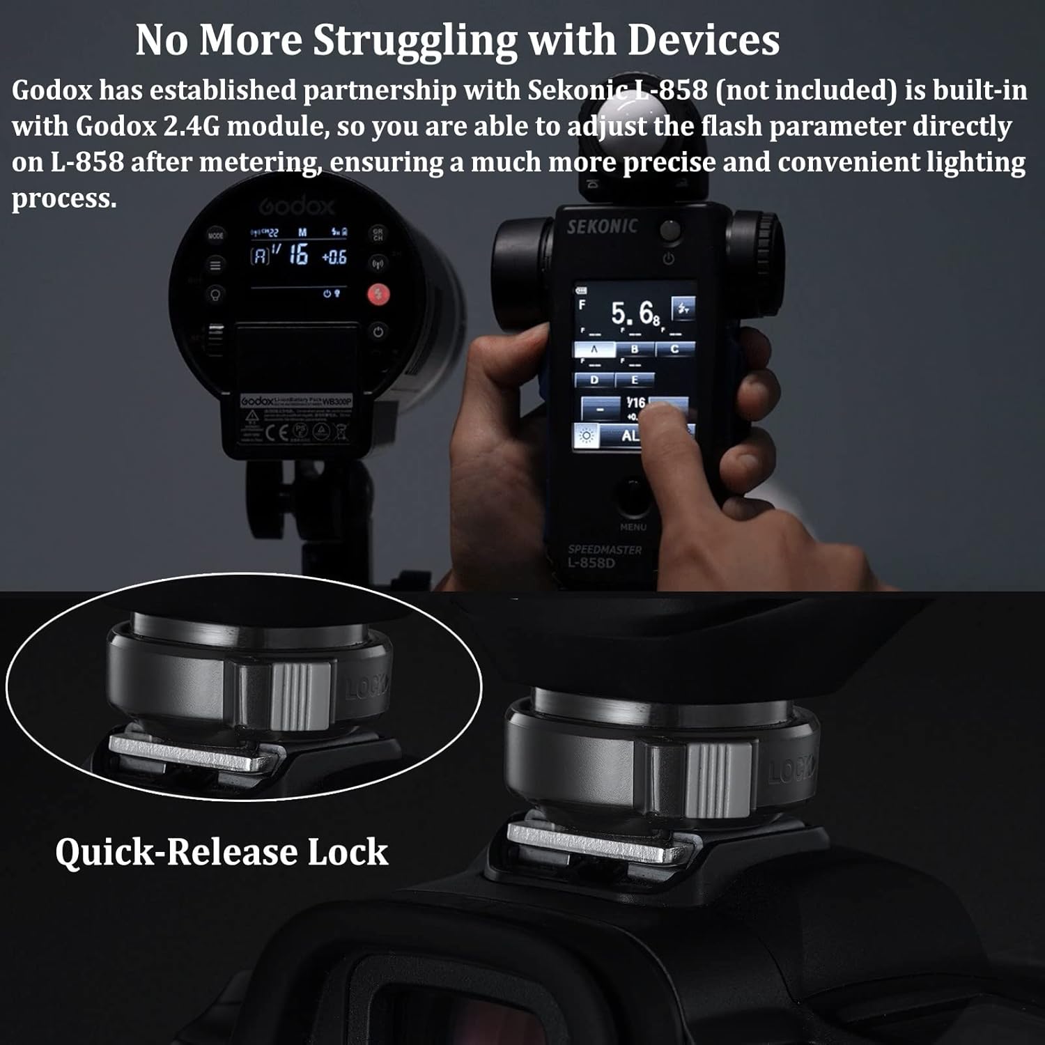 GODOX Disparador de flash inalámbrico XProII-N TTL para cámaras Nikon, 2.4G 18000s HSS, Bluetooth incorporado para control de aplicación de