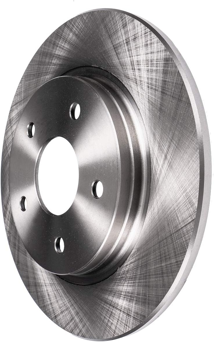 Detroit Axle – Rotores de freno traseros de 2 piezas para Chrysler 200 Sebring Dodge Avenger Caliber Jeep Patriot Compass Mitsubishi Lancer, 2