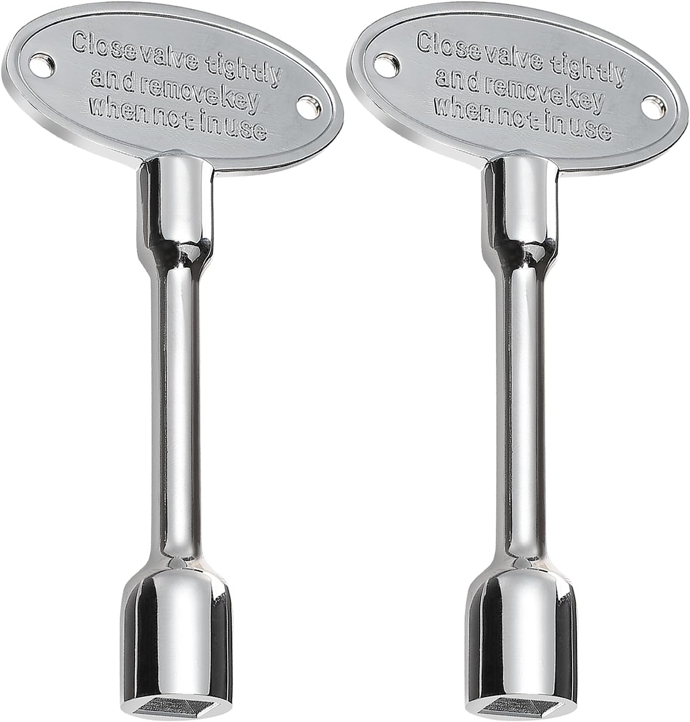 Llave de válvula universal para chimeneas de gas, llaves de chimenea de gas pulido para fogatas, se adapta a válvulas de bola de giro de 14 y 516