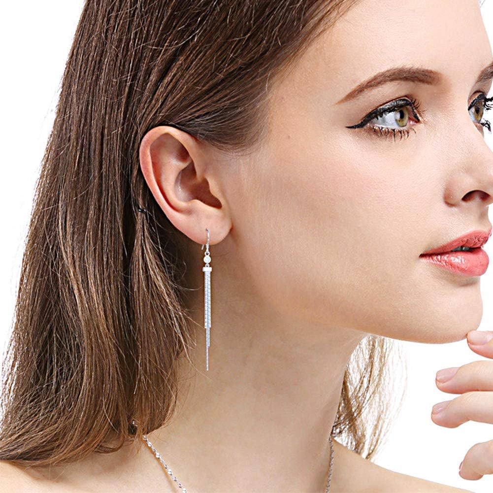 100 unidades50 pares de ganchos de plata de ley 925 para aretes, ganchos de alambre francés, hipoalergénicos, piezas de aretes, fabricación de