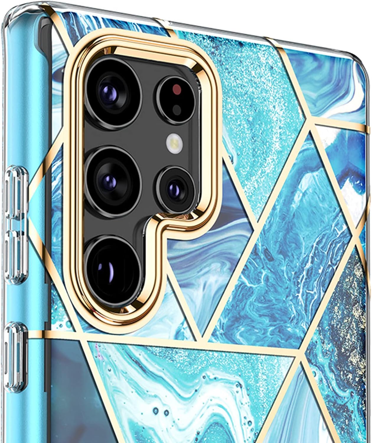 Diyeeni Funda de teléfono para Galaxy S23 Series S22 Ultra, funda de cuerpo completo con protector de pantalla, funda protectora a prueba de golpes,