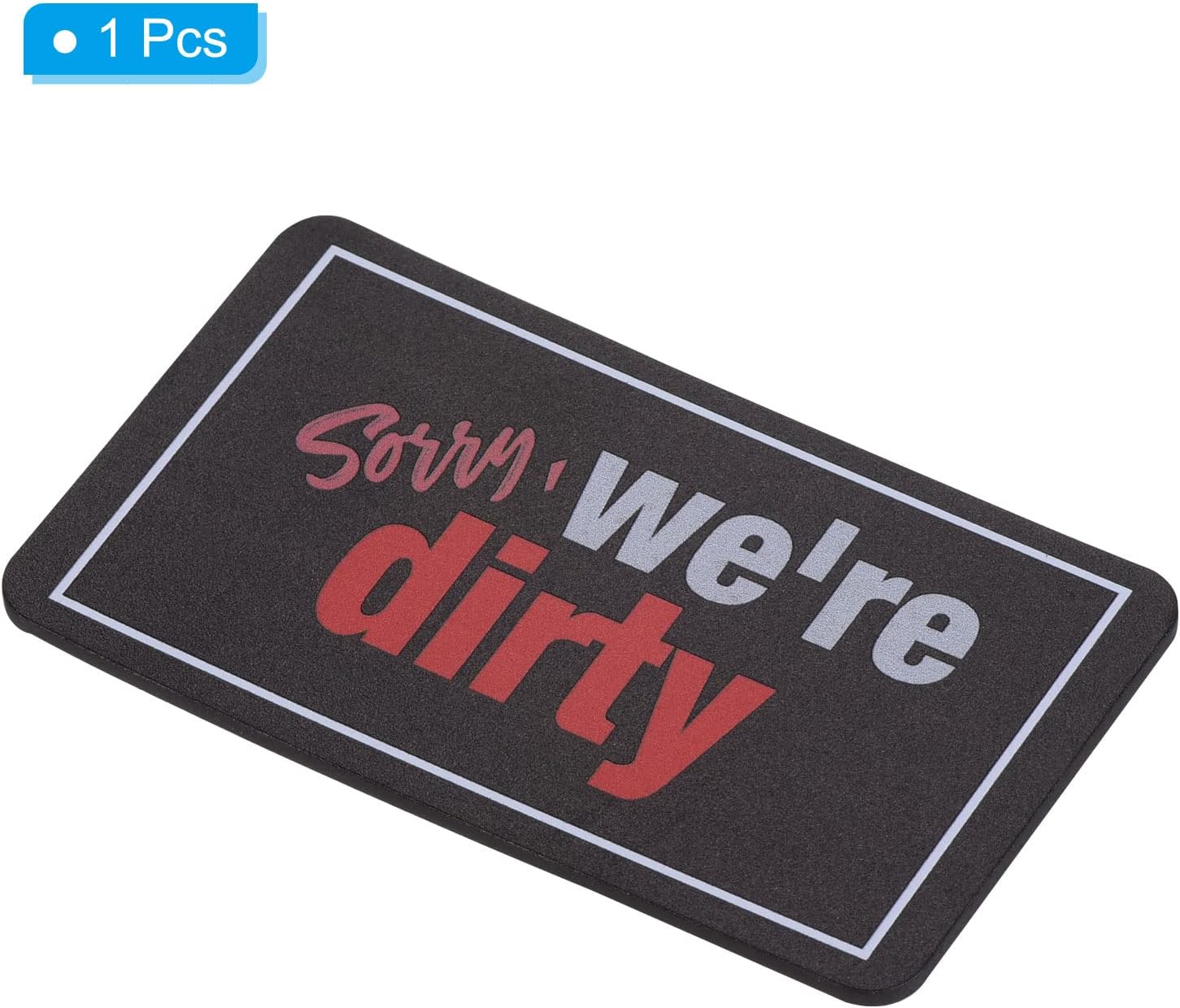 PATIKIL Dirty Clean – Imán para lavavajillas, frigorífico, suministros de organización de cocina, imán de letrero limpio y sucio, color negro