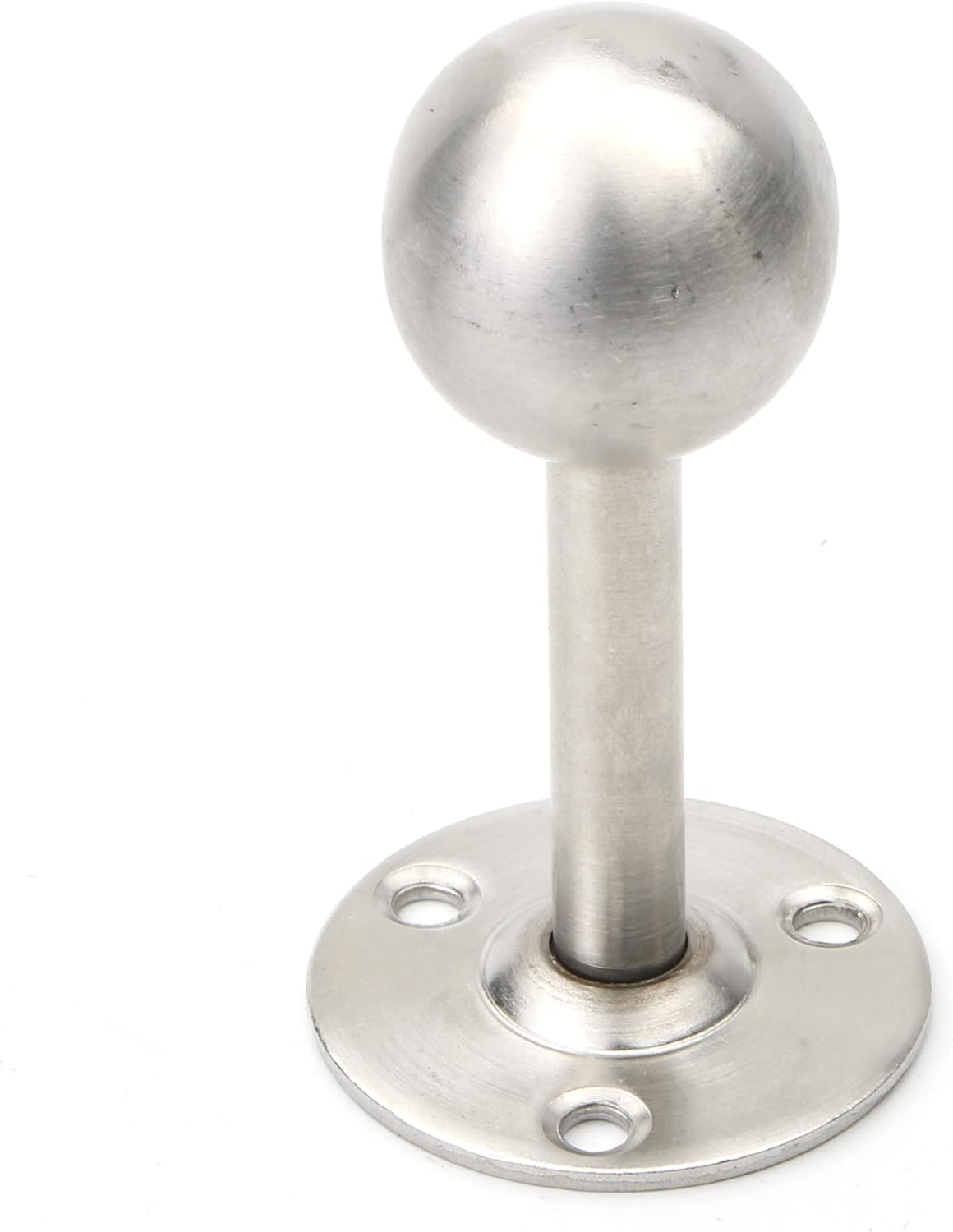 Tubo de acero inoxidable para armario, soporte de extremo de barra de palanca de armario, soporte de montaje en techo para tubo de acero inoxidable