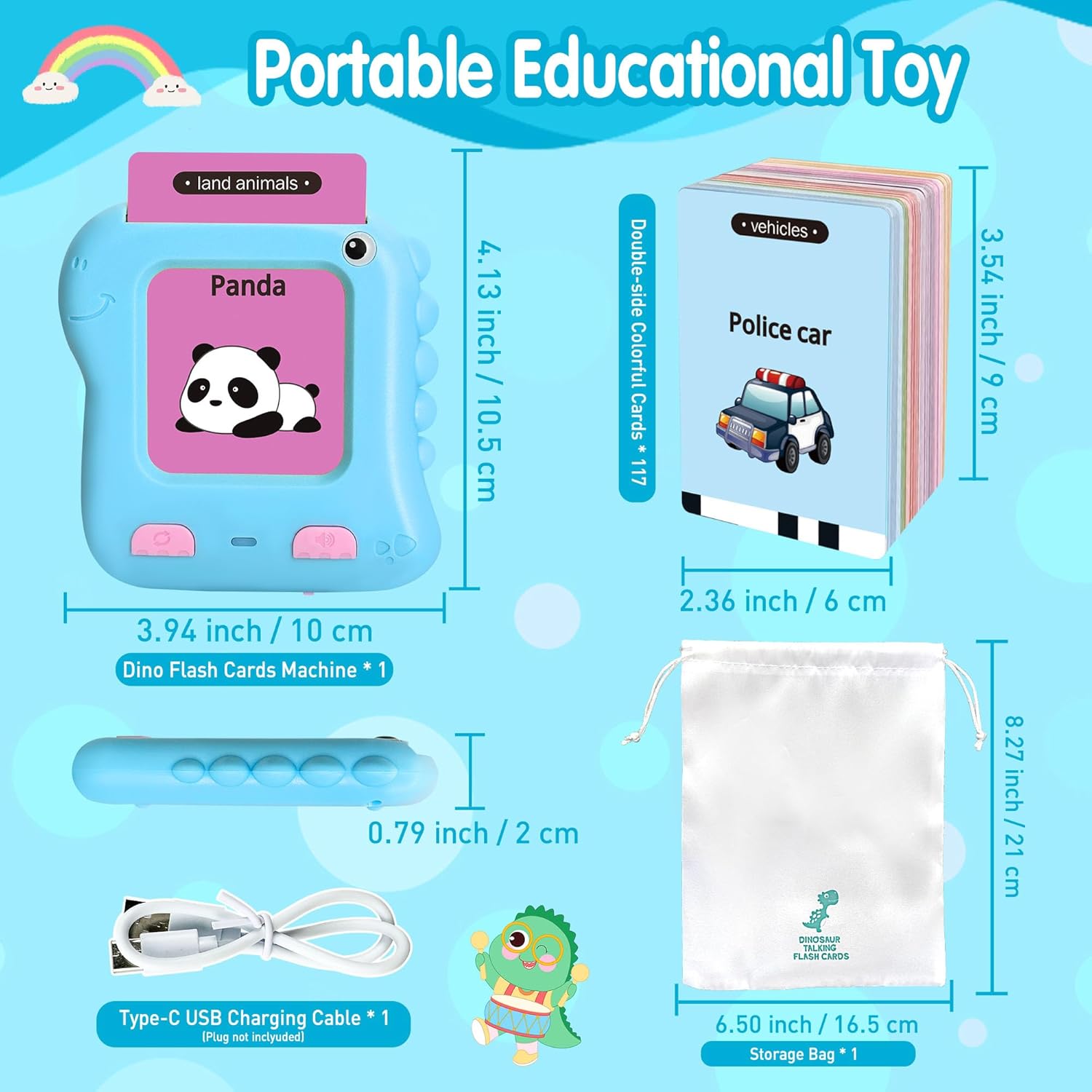 Tarjetas flash parlantes para niños pequeños con 234 palabras visuales, juguetes para niños y niñas de 2, 3, 4, 5 años, tarjetas flash parlantes,