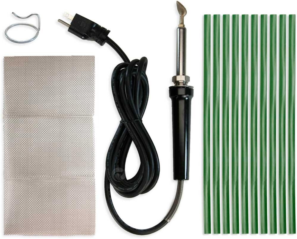 Poly Welder Pro – Kit de reparación de plástico de 200 vatios (verde)