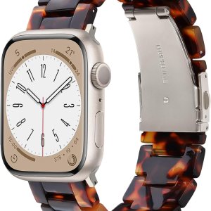 V-MORO – Correas ligeras de resina para Apple Watch Series 87, correa de acero inoxidable con hebilla de acero inoxidable, compatible con iWatch V-MORO – Correas ligeras de resina para Apple Watch Series 87, correa de acero inoxidable con hebilla de acero inoxidable, compatible con iWatch