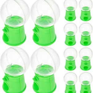 STOBOK Máquina de dulces, 12 unidades divertidas y giratorias, caja de plástico para dulces, dispensador de caramelos, mini máquina de chicles para STOBOK Máquina de dulces, 12 unidades divertidas y giratorias, caja de plástico para dulces, dispensador de caramelos, mini máquina de chicles para